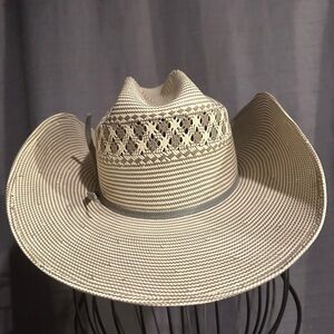 Twister tan cowboy hat